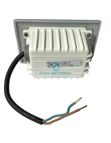 Side e908-lbc riquadro microled 4 5w 3200°k 30°grigio